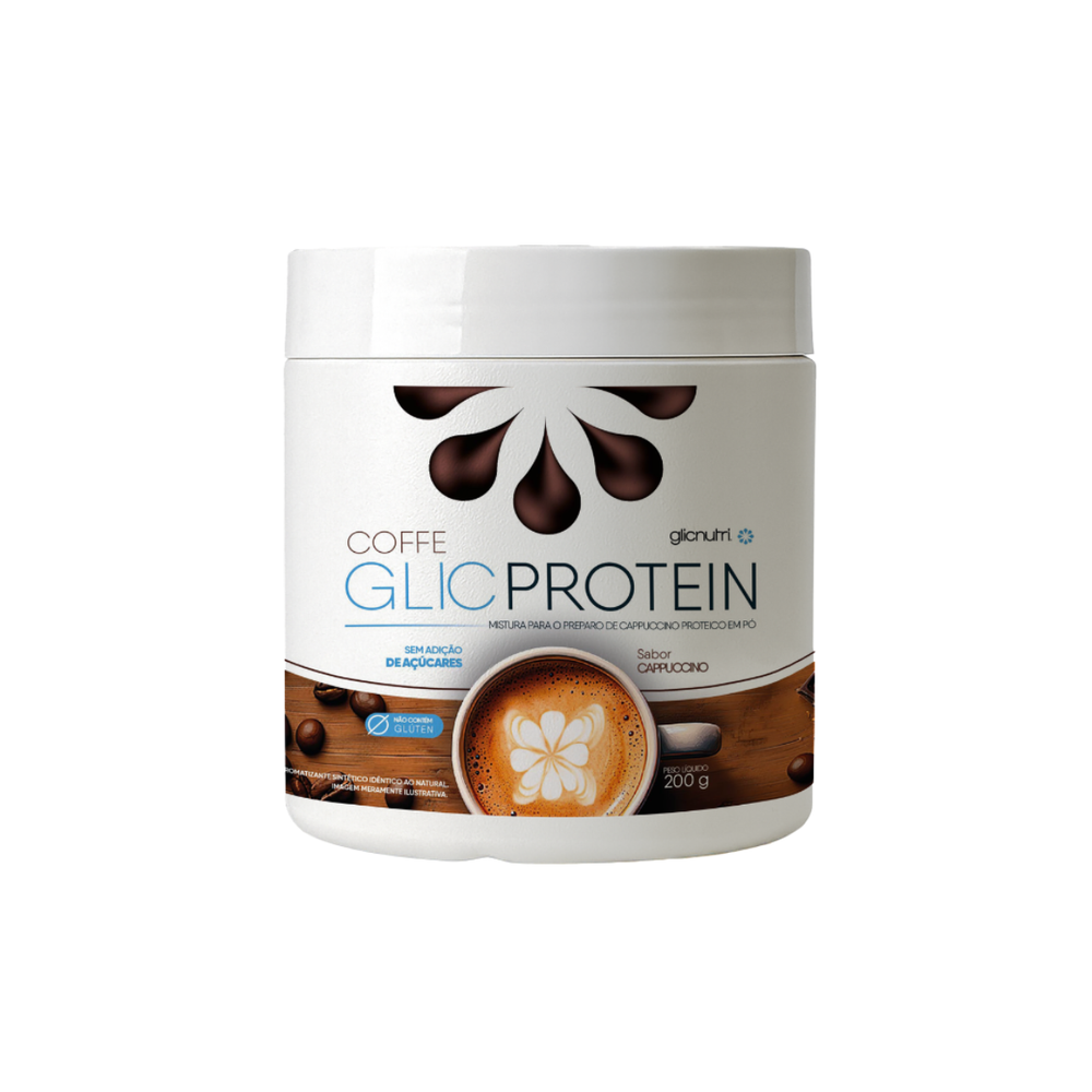 Glicprotein 200g Sabor Cappucino