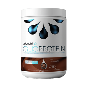 GlicProtein 450g Isolado Zero lactose LowCarb e Zero Açucar